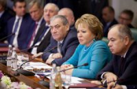 "Никакие санкции не заставят Россию отказаться от защиты русского мира", - Матвиенко