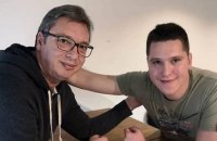 Сербський президент Вучич прокоментував бійку на Євро-2024 за участі його сина 
