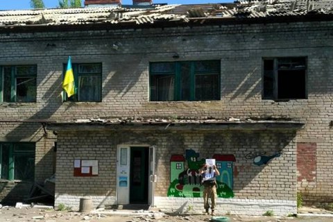 Боевики обстреляли Майорск из минометов