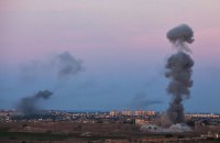 ВВС Израиля ответили авиаударами на обстрел из сектора Газа