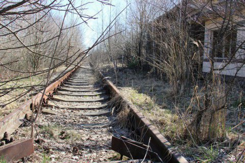 Украина потратит 908 млн грн на железную дорогу в Зоне отчуждения