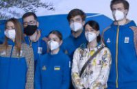 Глядачі двохвилинною овацією вітали збірну України на церемонії відкриття ЧС з фігурного катання