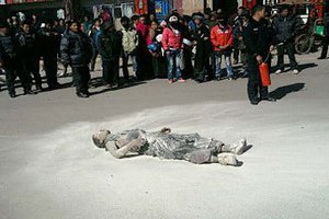 Десятый за год тибетский монах совершил самосожжение