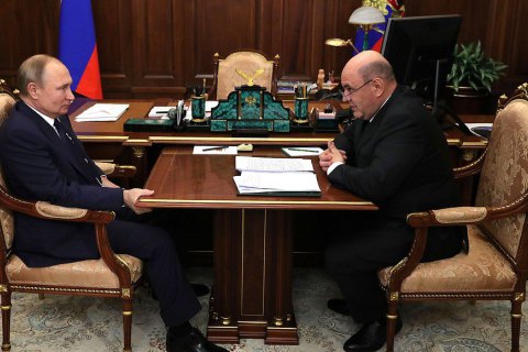 Путин предложил Мишустина на должность главы правительства 