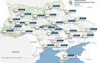 На вихідних в Україні очікуються короткочасні дощі та місцями грози