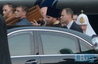 Патриарх Кирилл уже приехал в Киев