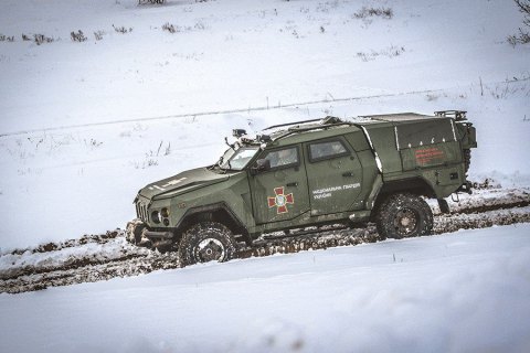 Нацгвардия испытала новый бронеавтомобиль "Варта-Новатор"