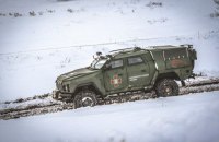 Нацгвардія випробувала новий бронеавтомобіль "Варта-Новатор"