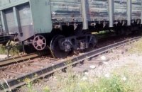 У Житомирській області зійшов з рейок вантажний поїзд
