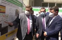 Зеленский прибыл в Черниговскую область с проверкой, как идет "Большая стройка"