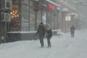 Завтра в Киеве обещают мокрый снег с дождем
