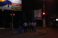 В Одессе взорвали два билборда 