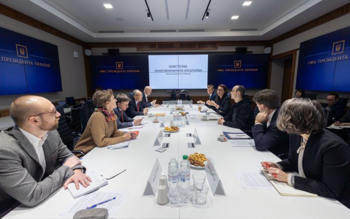 В ОП відбулася зустріч із послами G7 щодо санкцій проти Росії