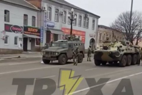 Оккупированный Купянск: люди вышли на площади против захватчиков