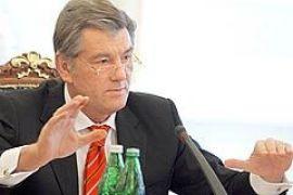 Ющенко уже сегодня определится с законом о 608 млн грн