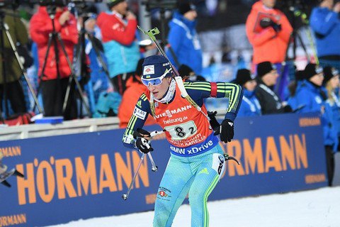 CAS отменил дисквалификацию украинской биатлонистки Абрамовой