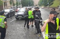 В Киеве на акции инвесторов "Укрбуда" пострадали двое полицейских