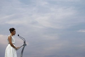 Арбузов похвалил Королевскую, а она отказалась говорить о зарплате в тысячу евро
