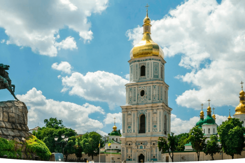 На Софії Київській встановили новий хрест
