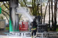 На Харківщині під ворожим обстрілом опинилися автостанція та АЗС 