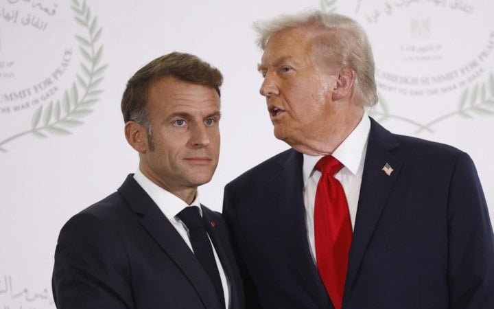 Макрон: Трамп виступив за жорсткішу позицію щодо повернення окупованих територій України