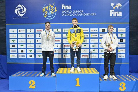 Українець Середа виграв "золото" юніорського чемпіонату світу зі стрибків у воду