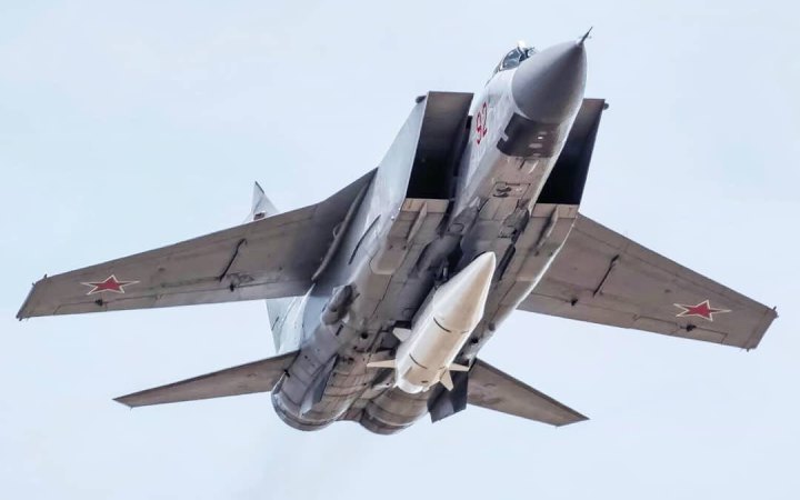 У Росії розбився винищувач МіГ-31