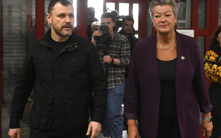 До Києва прибула комісар ЄС із внутрішніх справ Ілва Йоганссон