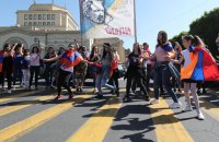 Сторонники оппозиции в Армении заблокировали железнодорожное сообщение 