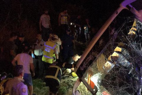 В Турции в ДТП с участием автобуса пострадали 45 человек