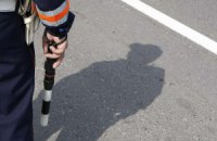 Мотоциклист сбил гаишника на Крещатике