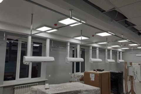 В Первой городской больнице Полтавы завершается реконструкция приемного отделения