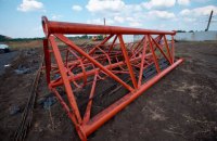 В Селидово начали строительство телевышки для трансляции на ОРДО