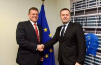 Оржель обсудил с вице-президентом Еврокомиссии подготовку к трехсторонним газовым переговорам