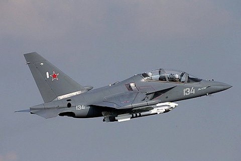 В России разбился военный самолет Як-130