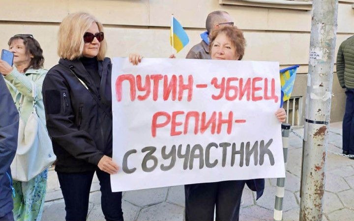 В Болгарії активісти протестували проти виступу російського скрипаля Вадима Рєпіна