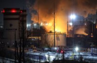 У ГУР розповіли деталі ураження російського комплексу «Новатек-Усть-Луга»
