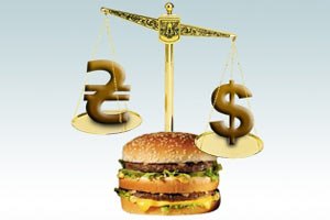 Гривна недооценена лишь на 5% по новому индексу Биг-Мака