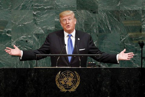Трамп: слід відкидати загрози суверенітету - від України і до Південно-Китайського моря