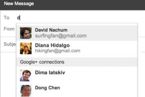 В Gmail разрешили отправлять письма, не зная e-mail получателя