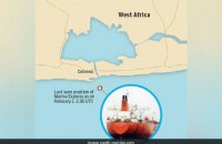 У берегов Африки исчез танкер с 22 индийскими моряками на борту