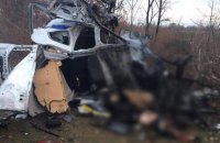 Один поліцейський загинув, ще двох поранено через вибух міни біля Гнутового (оновлено)