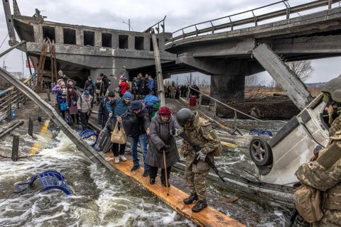Окупанти створили гуманітарну катастрофу в Бучанському районі Київщини, - ДСНС