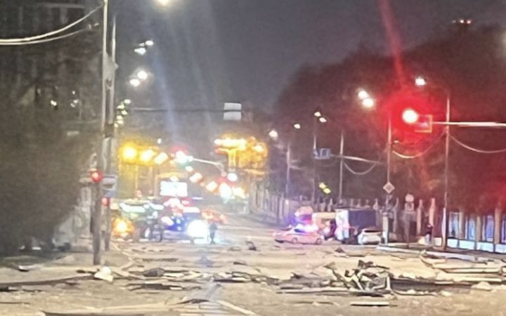 У Москві вночі дрон врізався в будинок 