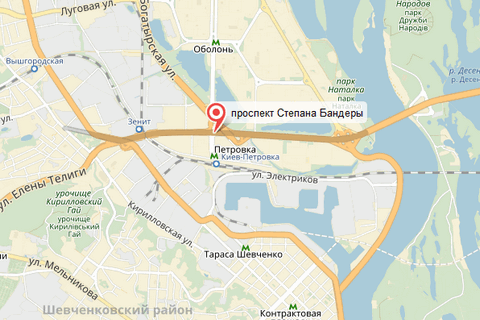 КГГА отклонила петицию о переименовании проспекта Бандеры 