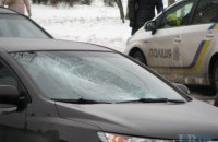 В Киеве на Закревского KIA сбил пешехода-нарушителя