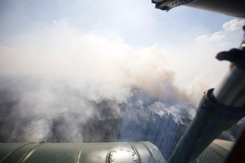 Данилов предположил, что к пожарам в Житомирской области могут быть причастны владельцы земли