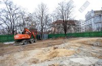 Московский патриархат достраивает свой храм возле Десятинной церкви