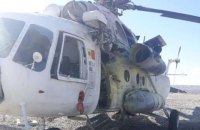 Двое украинцев ранены из-за попадания ракеты в вертолет в Афганистане