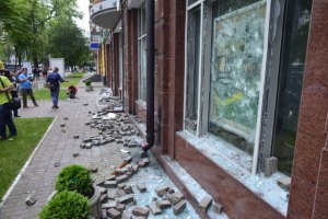 Невідомі намагалися підпалити 2 відділення Сбербанка в Миколаєві
